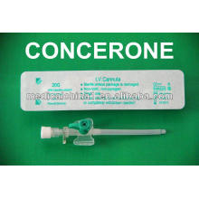 Disposable Open IV Cannula with Wings & Injection Port